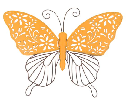 Stencil Wings Butterfly Decor