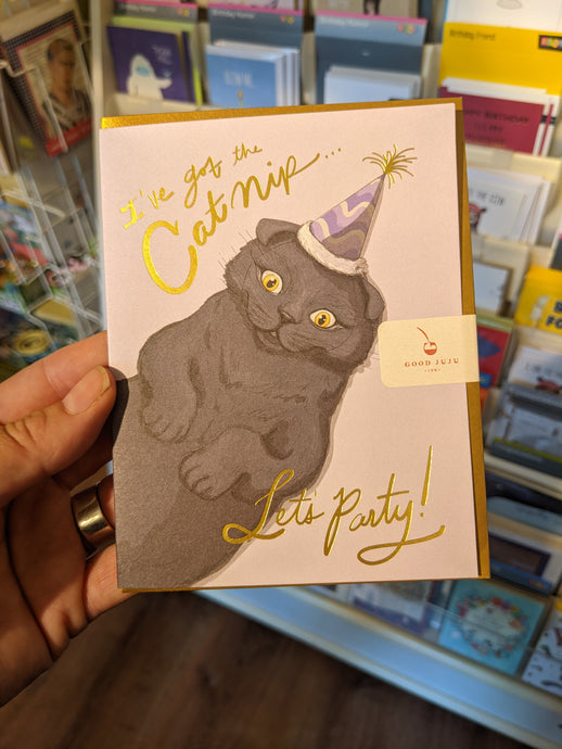 Card: I've got the catnip