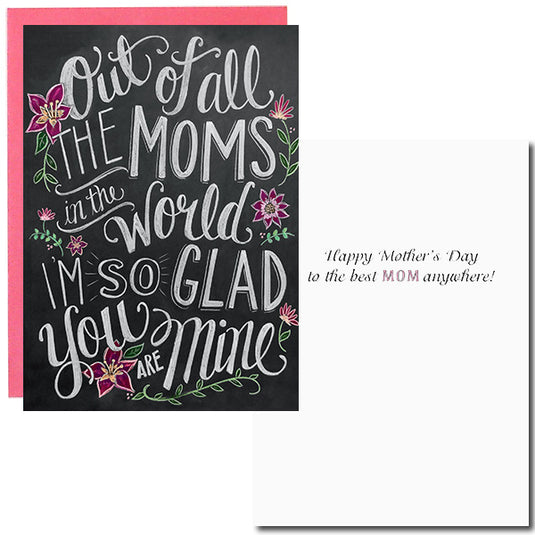 Mother's Day Card : I'm so glad you are mine