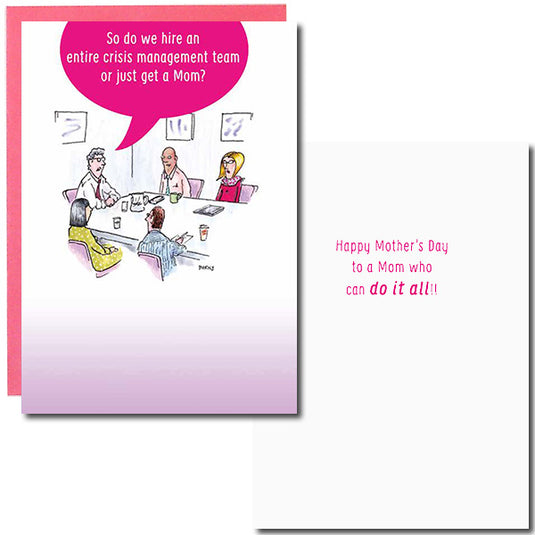 Mother's Day Card : Management Team