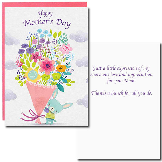 Mother's Day Card : Thanks a bunch