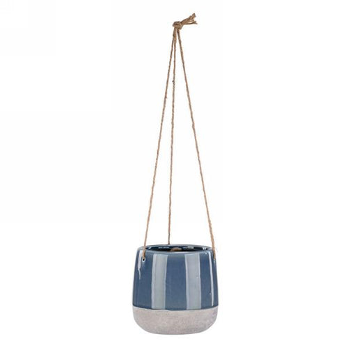 Hanging Planter in Blue
