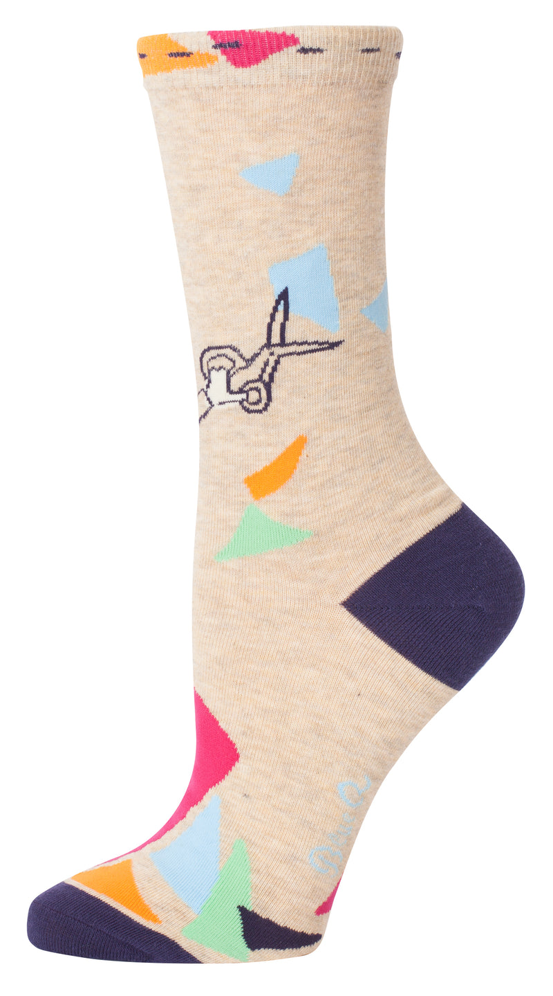 Load image into Gallery viewer, Women&#39;s Socks : Crafty B@#%
