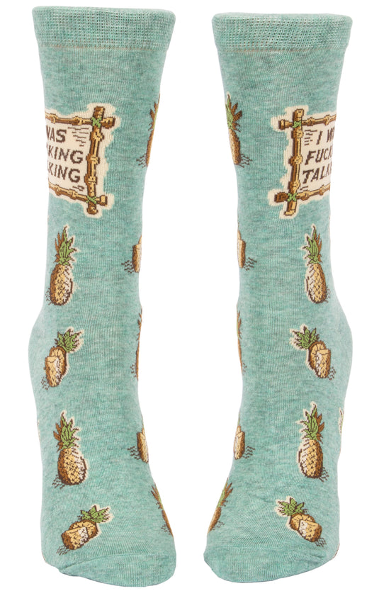 Women's Socks : I was F@