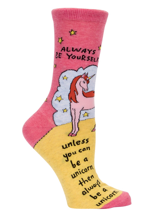 Always be a unicorn : Women's Socks