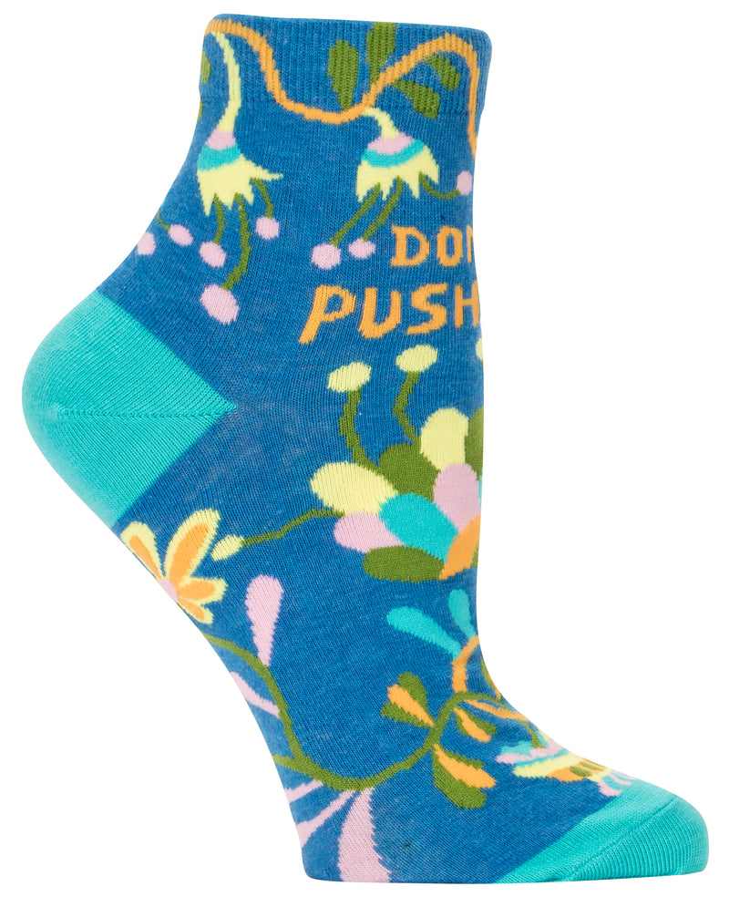 Load image into Gallery viewer, Women&#39;s Socks : Don&#39;t Push Me

