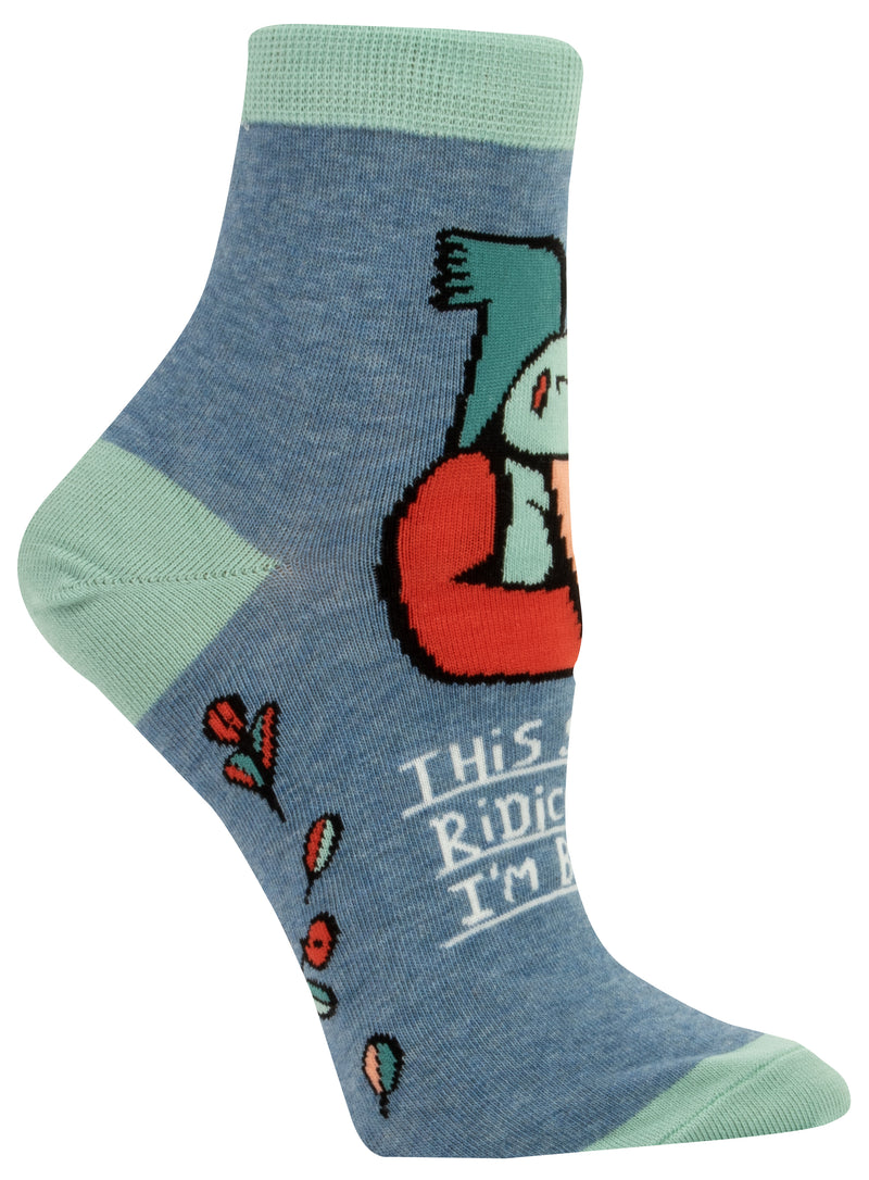 Load image into Gallery viewer, Women&#39;s Socks : This Sh** is ridiculous I&#39;m busy.
