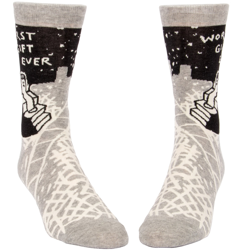 Load image into Gallery viewer, Worst Gift Ever. Men&#39;s Socks
