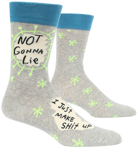 Men's Socks : Not Gonna Lie