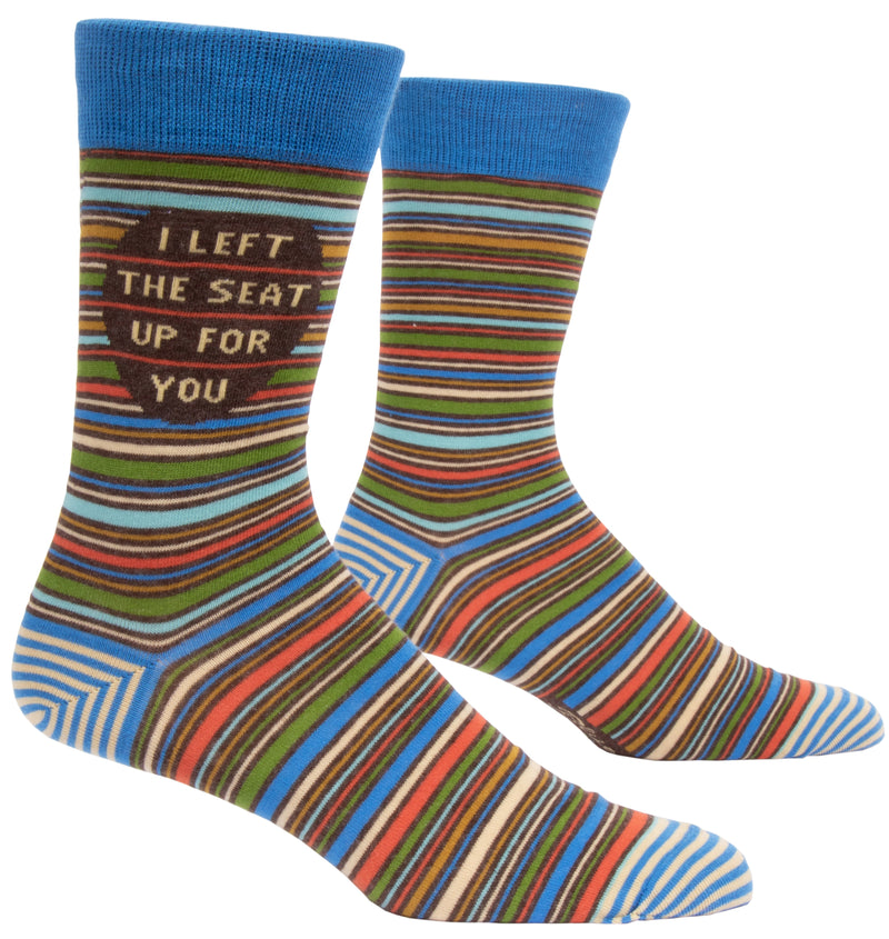 Load image into Gallery viewer, Men&#39;s Socks : Left the Seat Up
