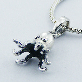 Paul the Octopus Sterling Silver Pendant