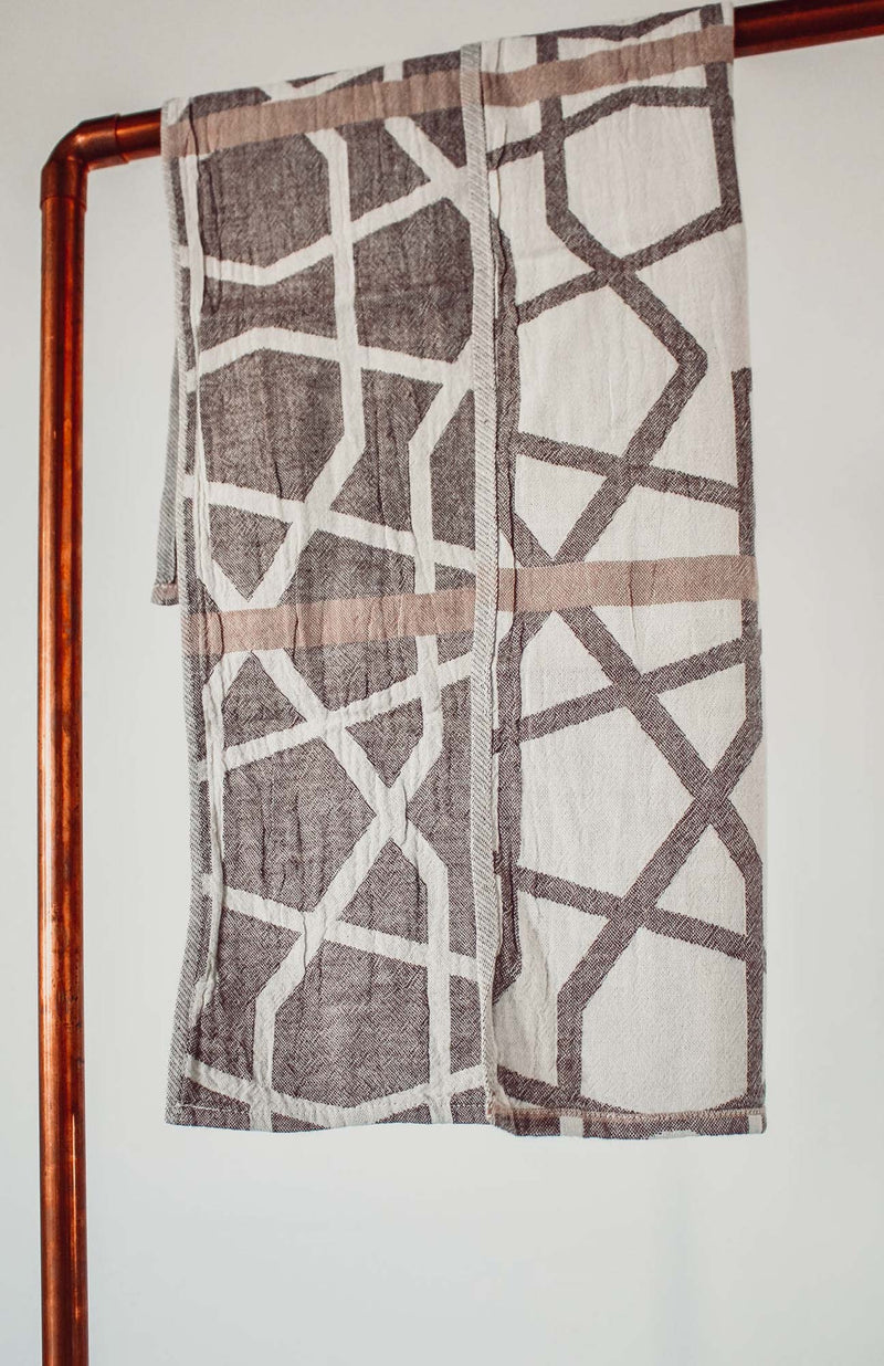 Load image into Gallery viewer, Tea Towel : Mosaic Shiraz
