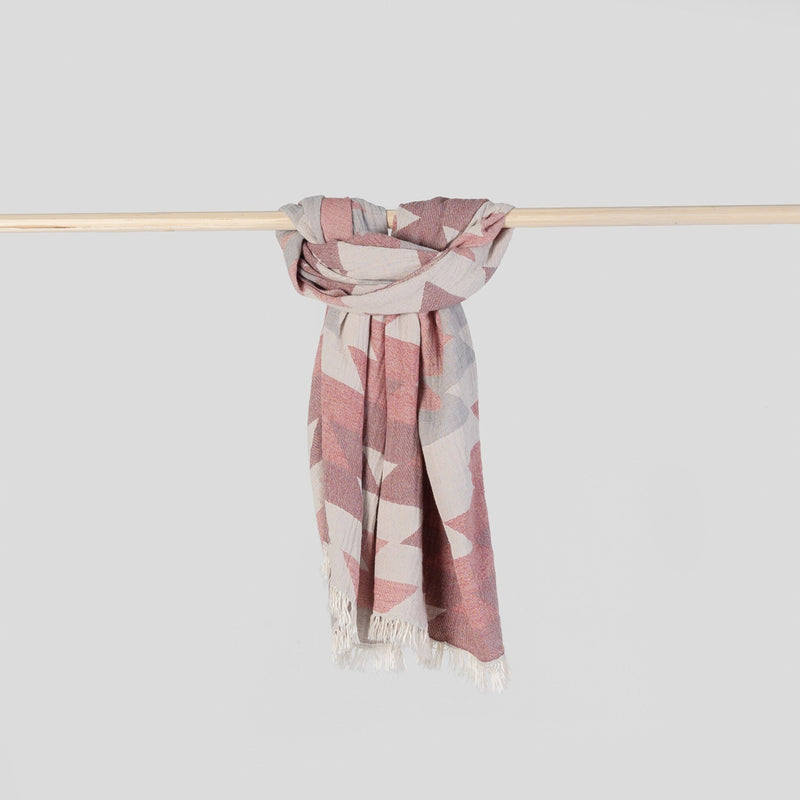 Load image into Gallery viewer, Turkish Towel in Ayla Red
