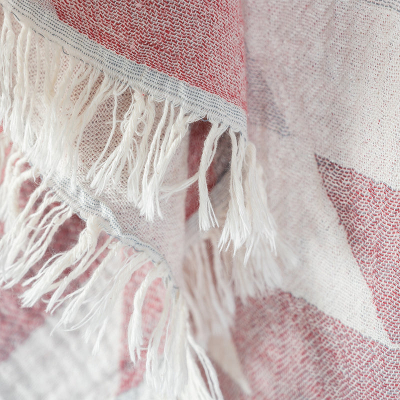 Load image into Gallery viewer, Turkish Towel in Ayla Red
