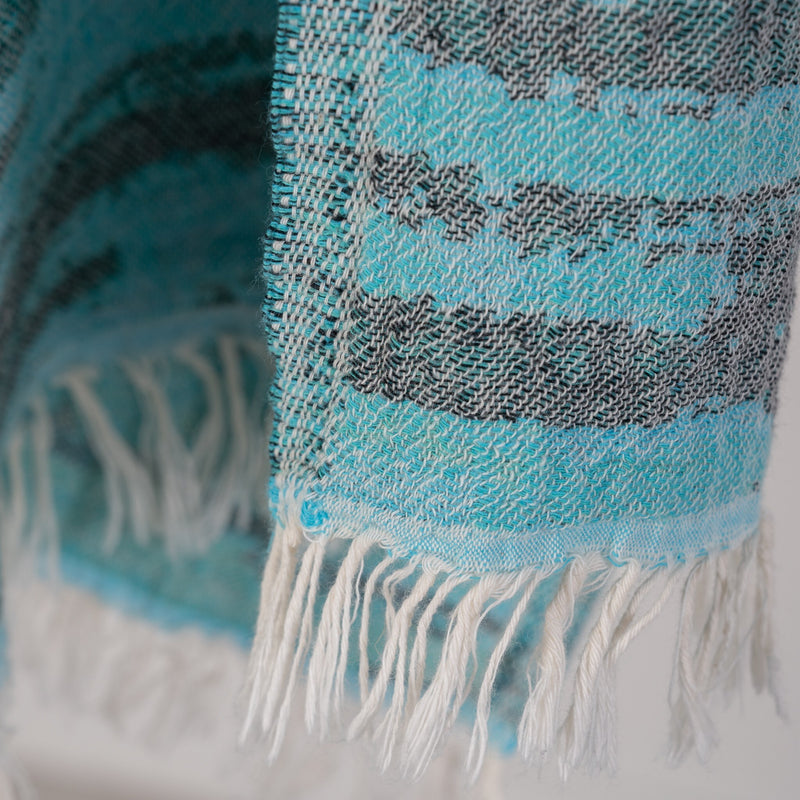 Load image into Gallery viewer, Turkish Towel Riverbend in Seagreen
