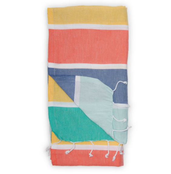 Load image into Gallery viewer, Turkish Towel : Thick Stripe, Warm
