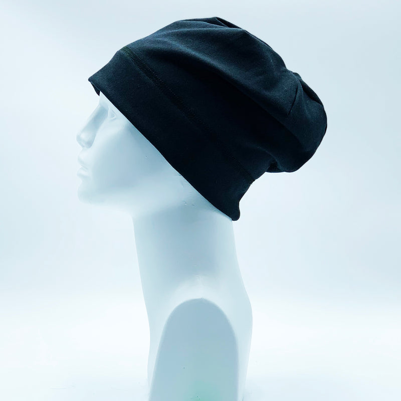 Load image into Gallery viewer, Reversible Bamboo Pompom Winter Hat, Print 206
