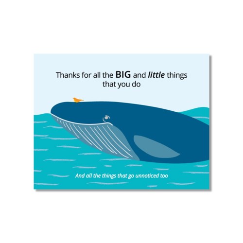 Card: Thanks for the Things You Do