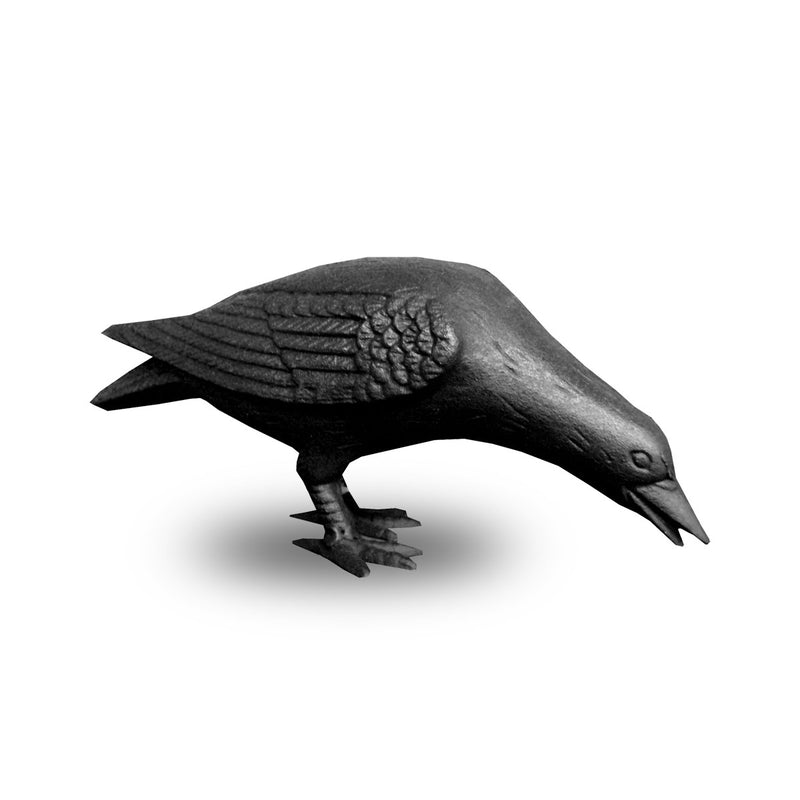 Load image into Gallery viewer, Cast Iron Crow Head Down
