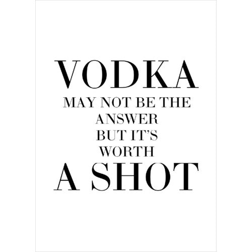 Card: Vodka Birthday