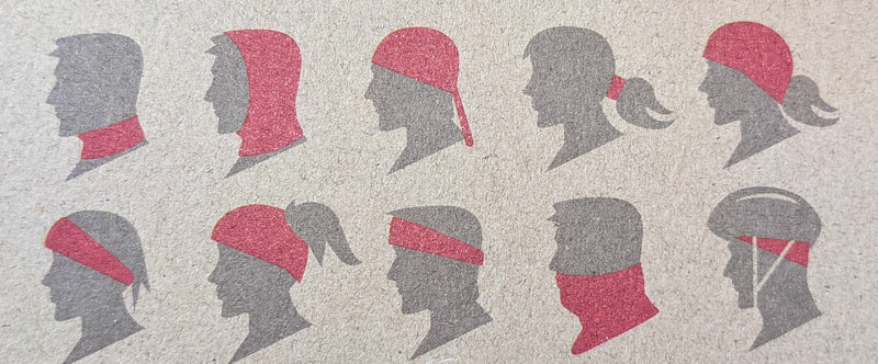 Load image into Gallery viewer, Bamboo Multifunction Headgear : Pattern 210
