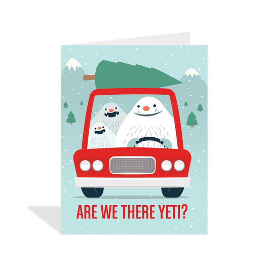 Are we there Yeti? Card